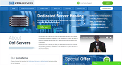 Desktop Screenshot of ctrlservers.com