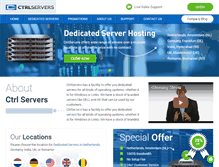 Tablet Screenshot of ctrlservers.com